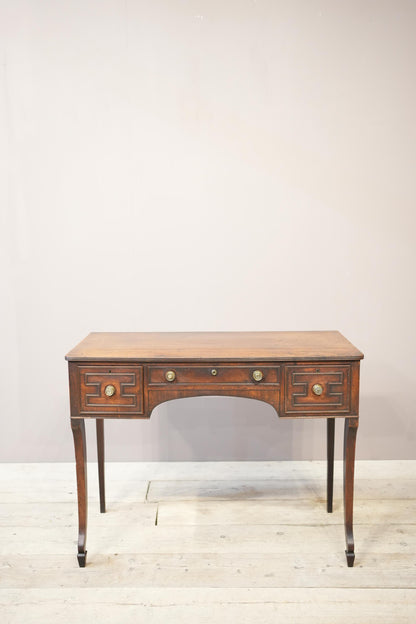 Georgian mahogany writing table