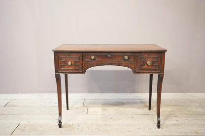 Georgian mahogany writing table