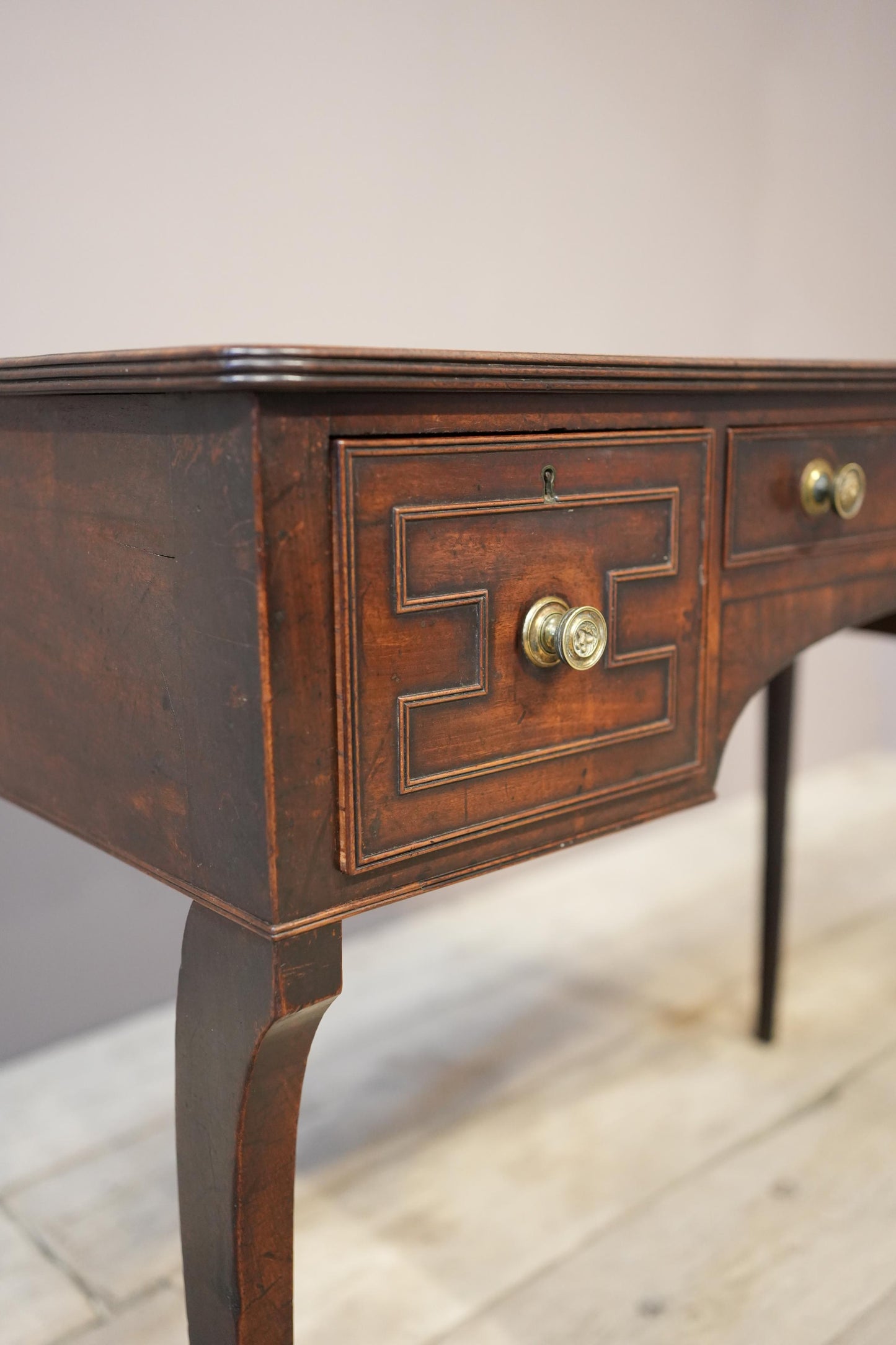 Georgian mahogany writing table