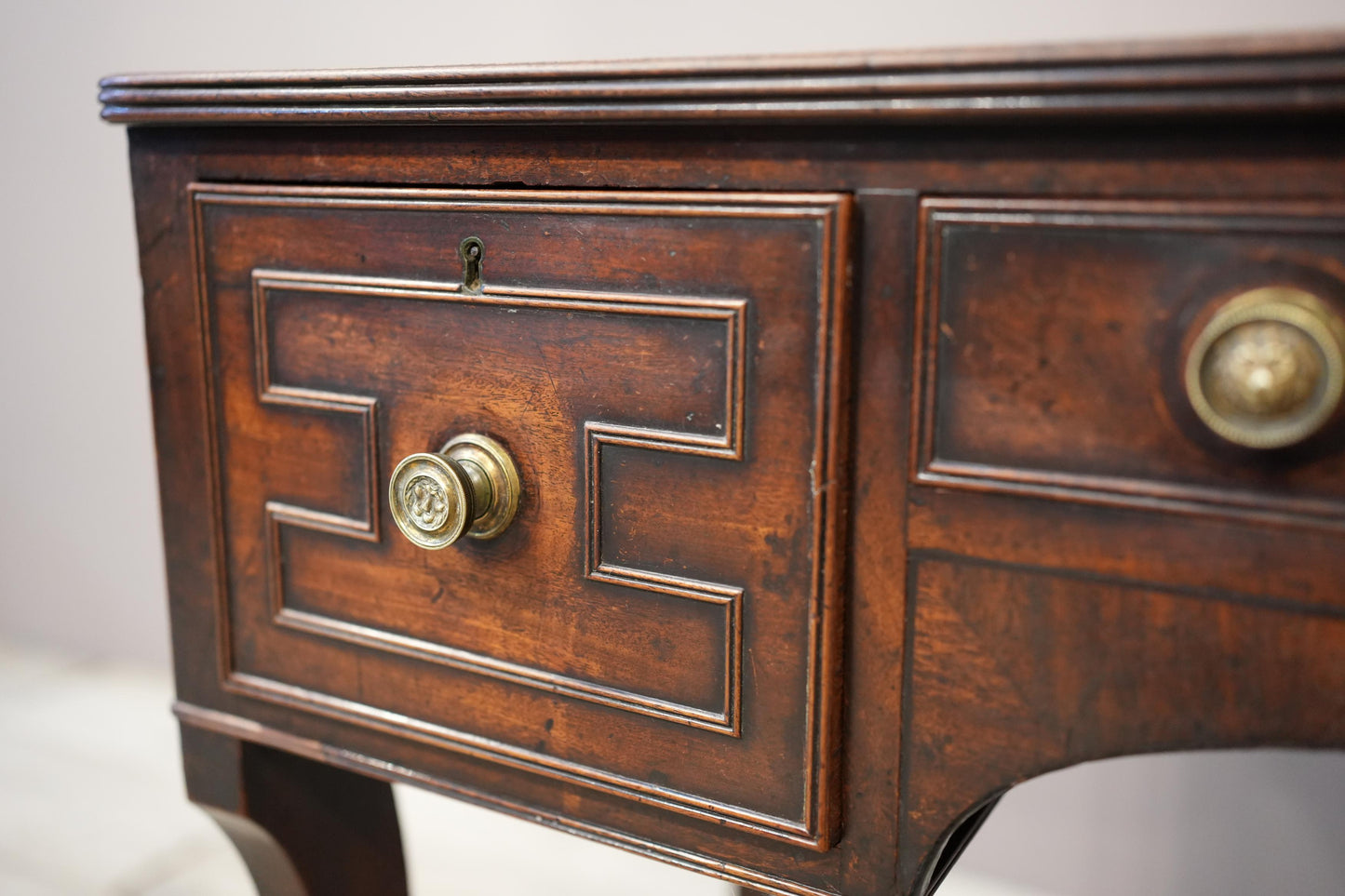 Georgian mahogany writing table