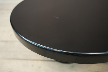 20th century Black lacquer architect design coffee table