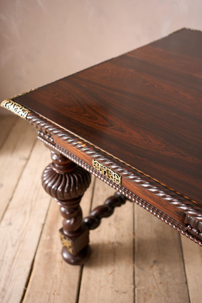 Antique 19th century Portuguese Rosewood desk