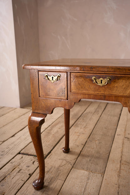 Early 18th century Georgian walnut low boy