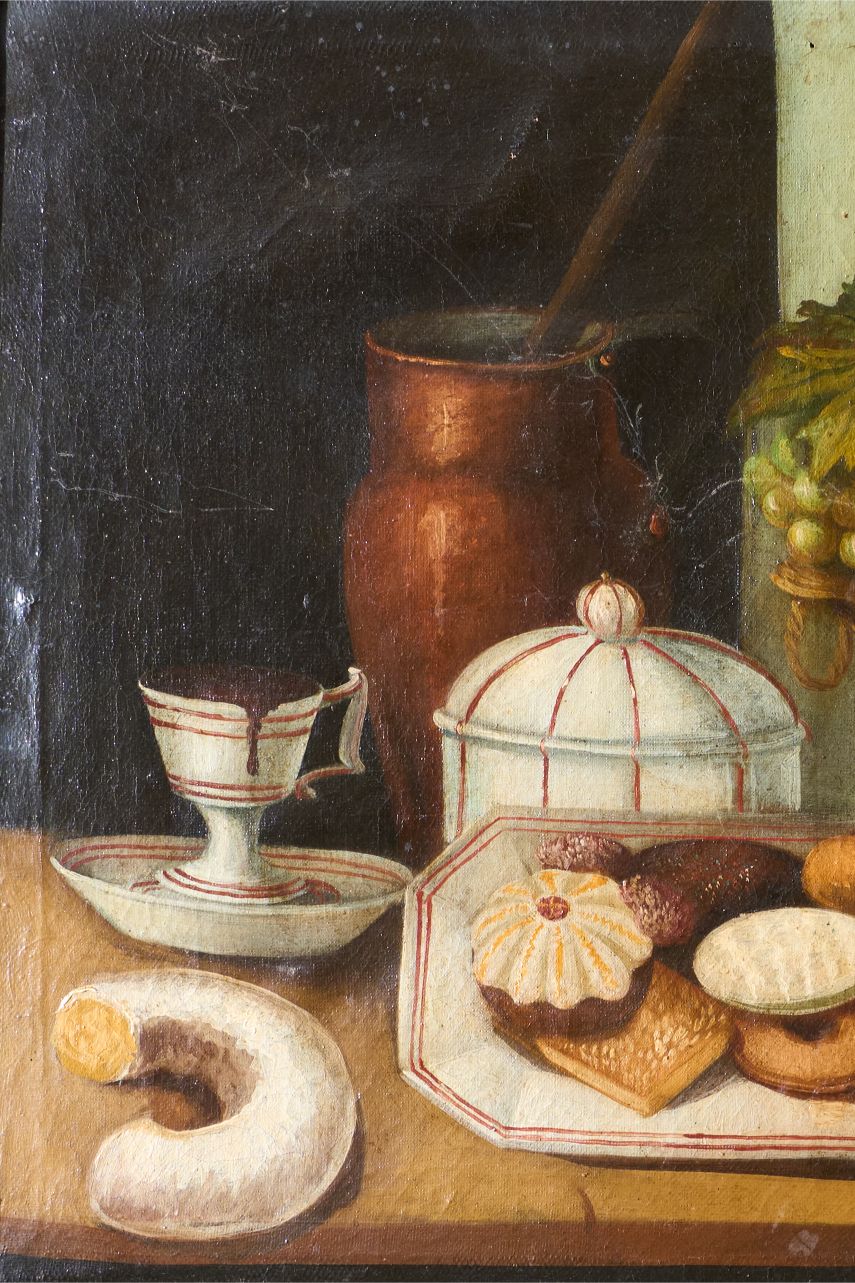 18th Century Italian Still life - Biscuits