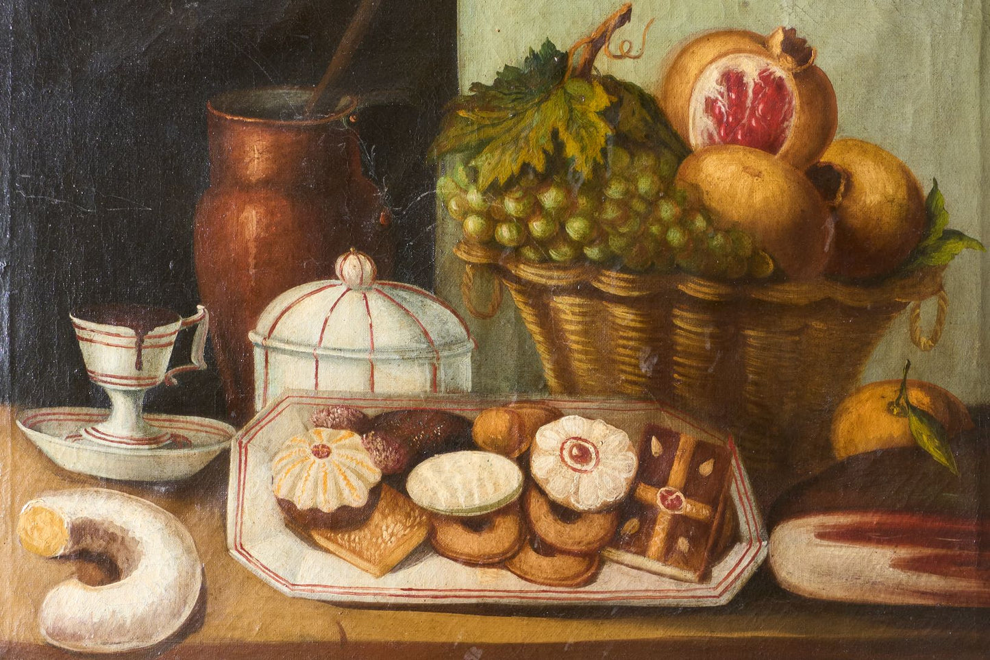 18th Century Italian Still life - Biscuits