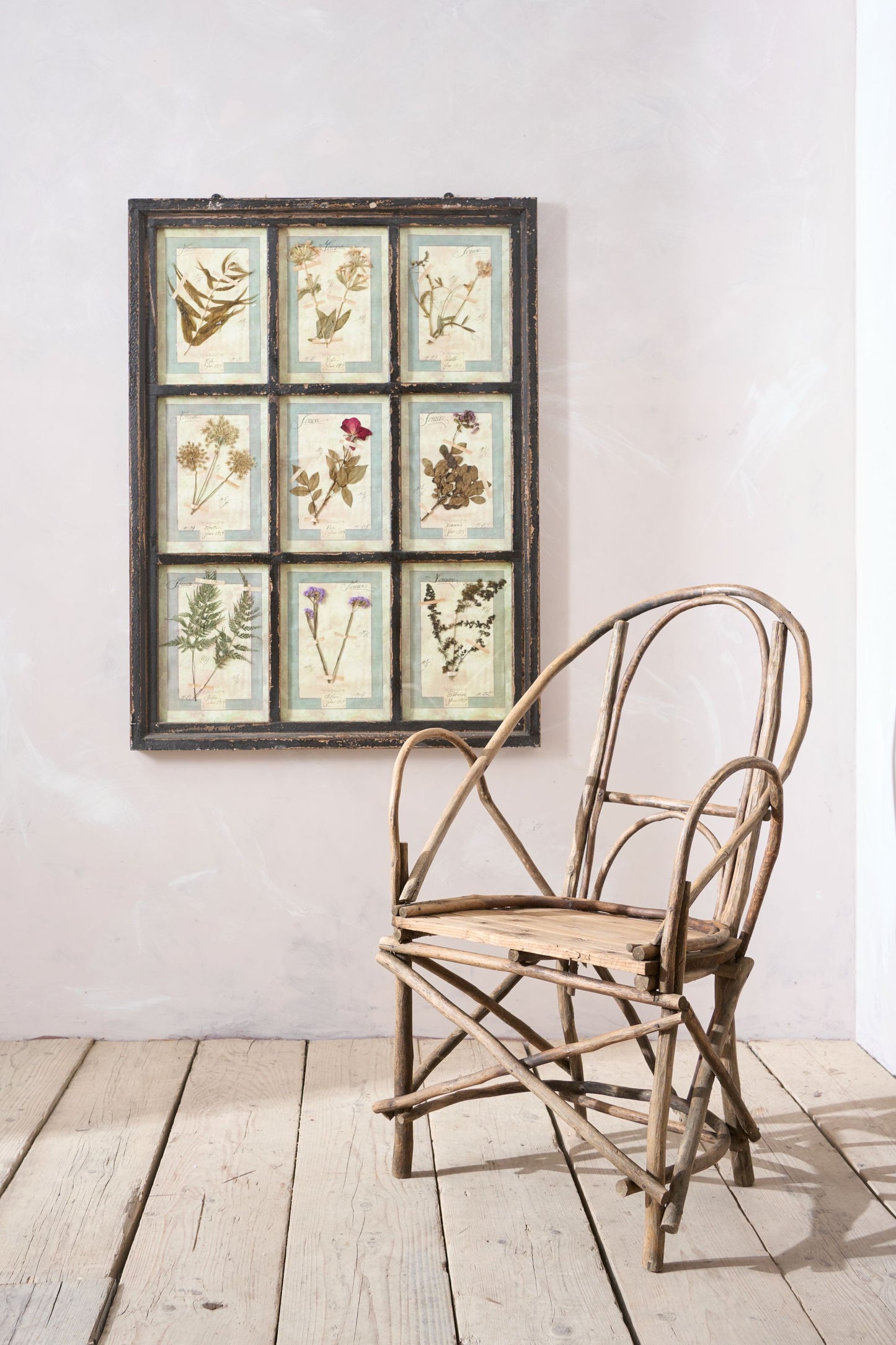 19th Century Adirondack folk art Stick chair