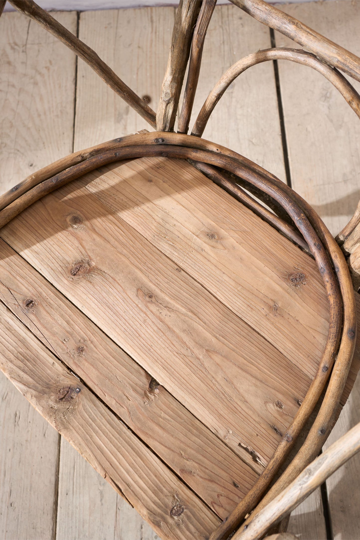 19th Century Adirondack folk art Stick chair