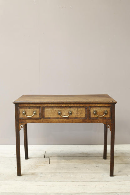 18th century Georgian oak writing table