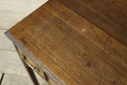 18th century Georgian oak writing table