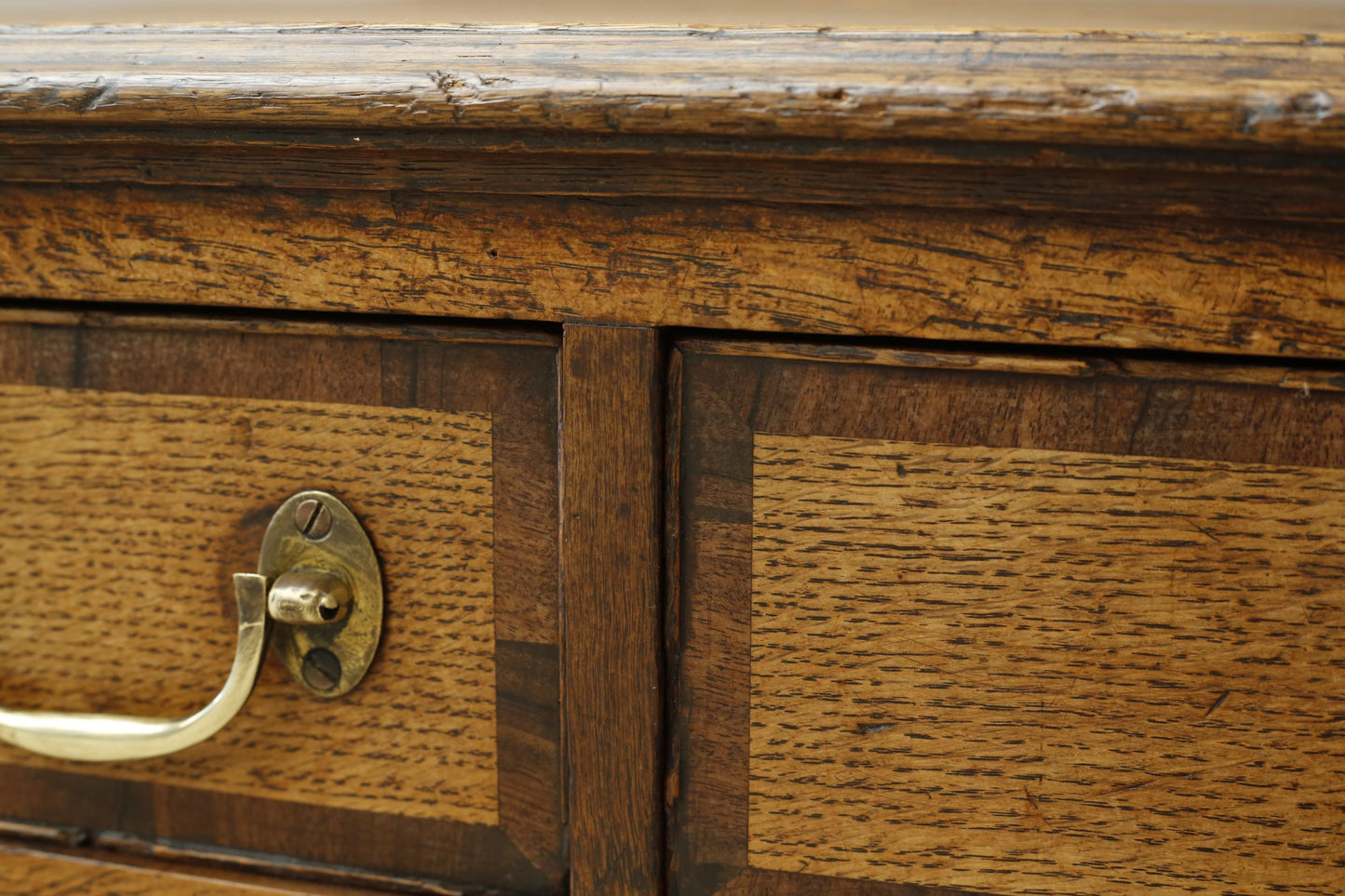 18th century Georgian oak writing table