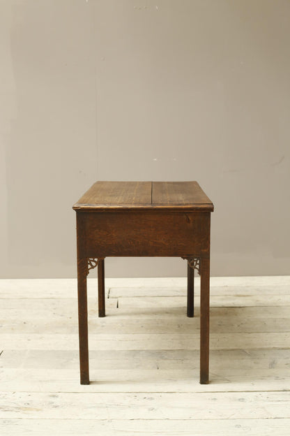 18th century Georgian oak writing table