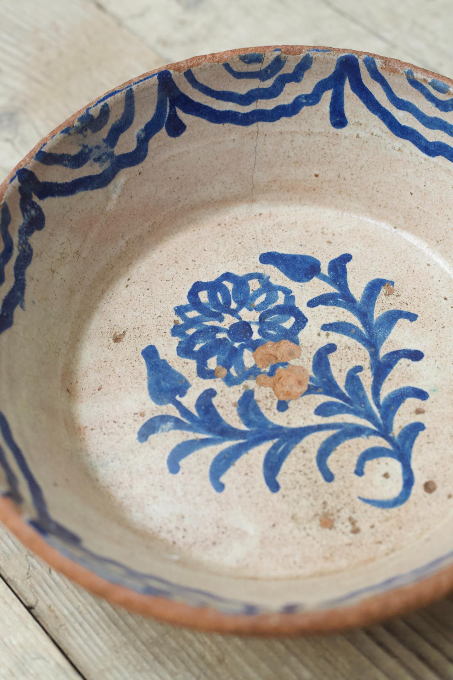 18th Century Spanish bowl - No10