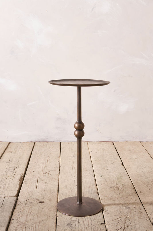 The 'Brokkr' Martini table in Bronze - Inverted