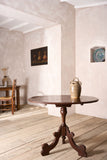 17th Century Italian Oyster veneered lamp table