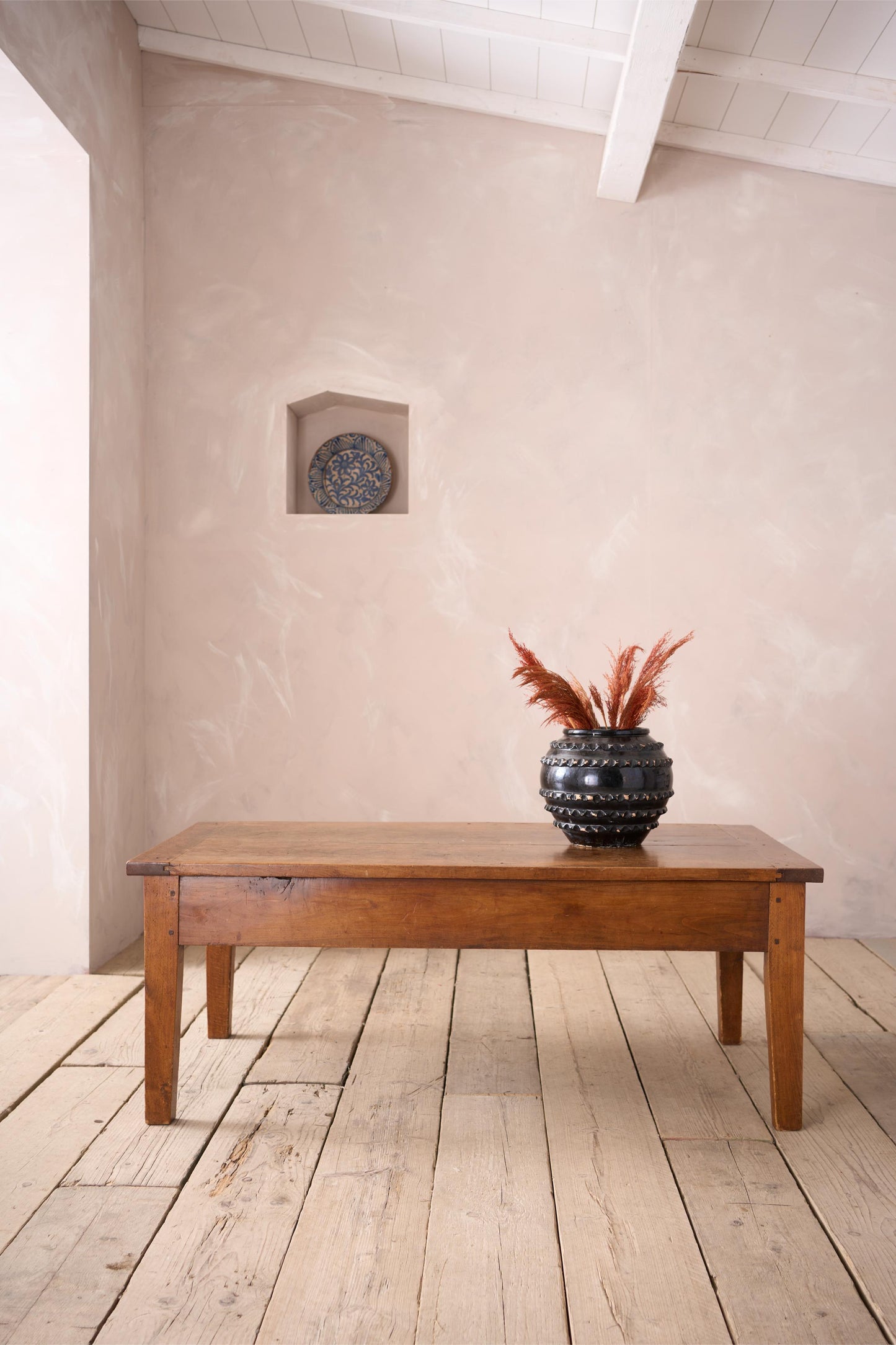 19th century Elm coffee table