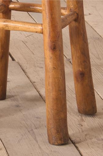 Set of 4 Cherrywood bar stools