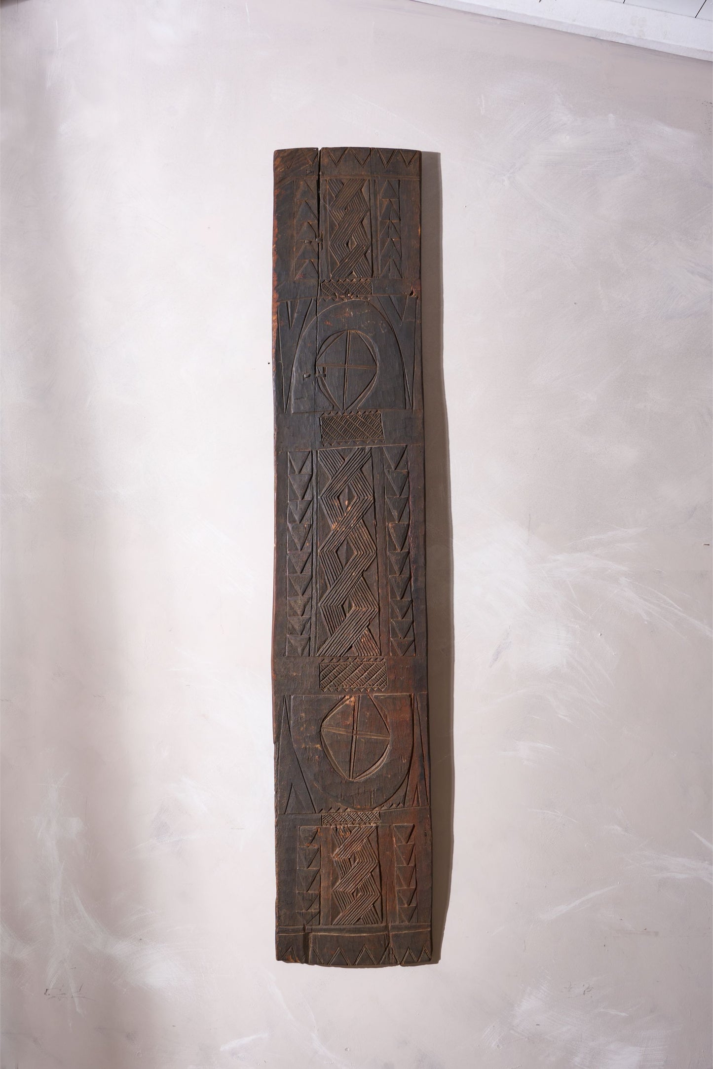 19th century Carved African panel ilekun