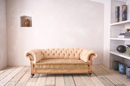 Victorian buttoned back chesterfield sofa