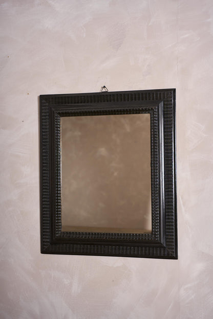 19th century Italian Ebonised mirror - No7