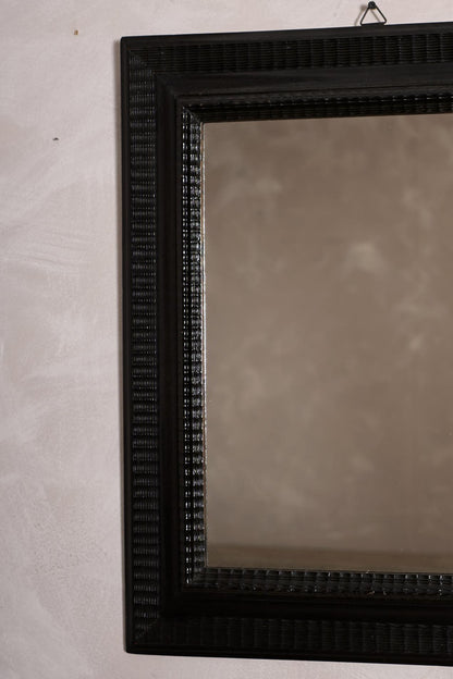 19th century Italian Ebonised mirror - No7