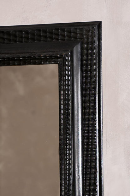 19th century Italian Ebonised mirror - No7