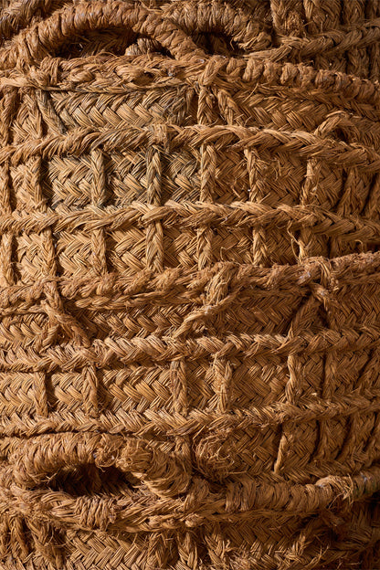 Vintage Spanish woven Olive harvest baskets - 3 available