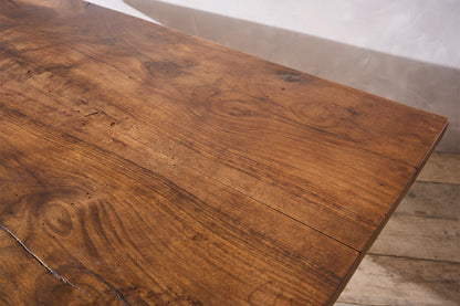 19th century Spanish walnut writing table