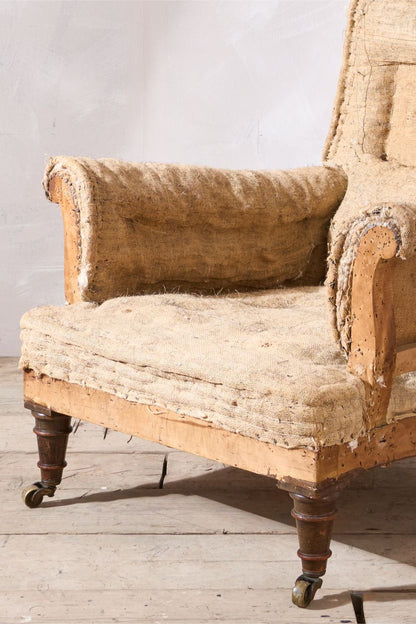 19th century English country house armchair by Waring & Gillow