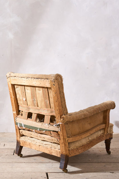 19th century English country house armchair by Waring & Gillow