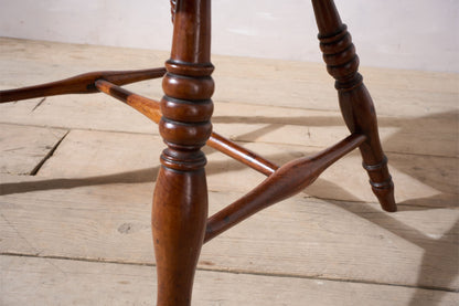 Rare c.1800 Ash & Elm low back Windsor chair