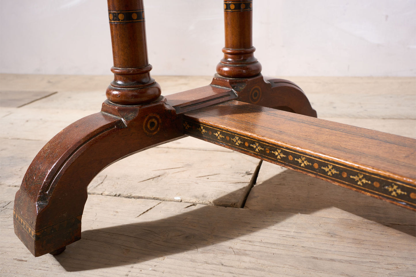 19th century Aesthetic movement writing table in the manner of Charles Bevan