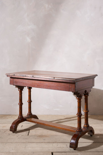 19th century Aesthetic movement writing table in the manner of Charles Bevan