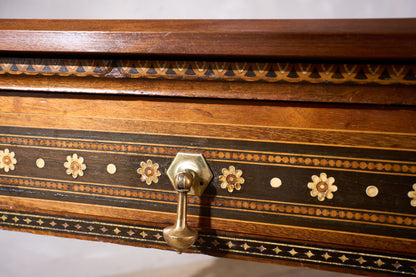 19th century Aesthetic movement writing table in the manner of Charles Bevan