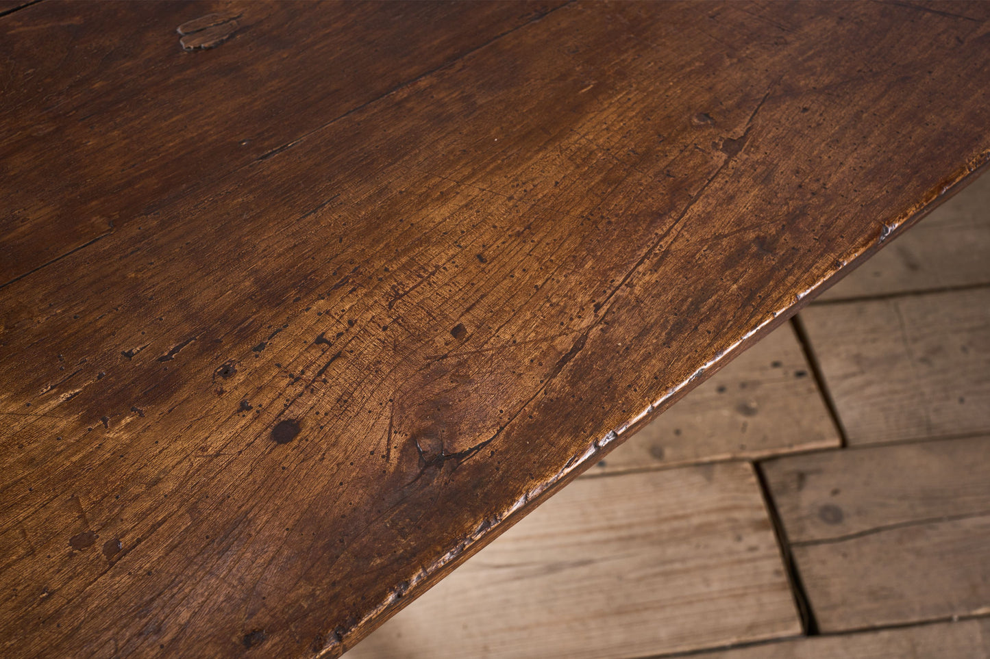 RESERVED 18th century Oval Elm French Farmhouse dining table