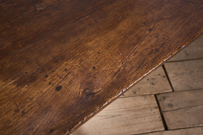 RESERVED 18th century Oval Elm French Farmhouse dining table