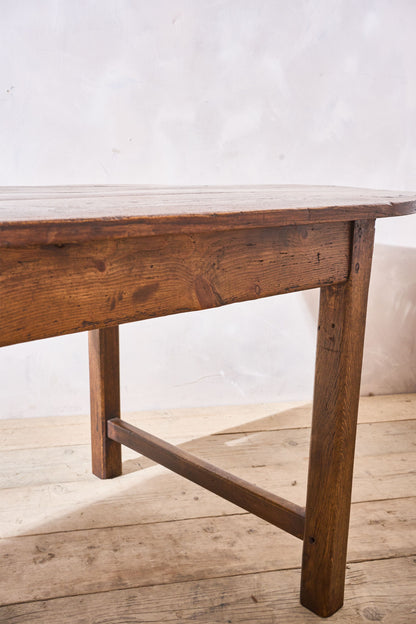 RESERVED 18th century Oval Elm French Farmhouse dining table