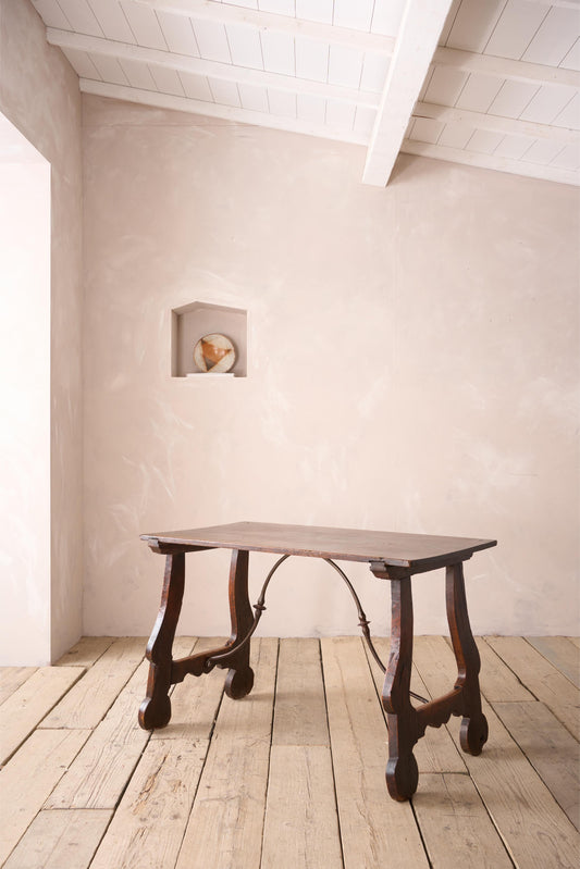 18th century solid walnut Spanish table