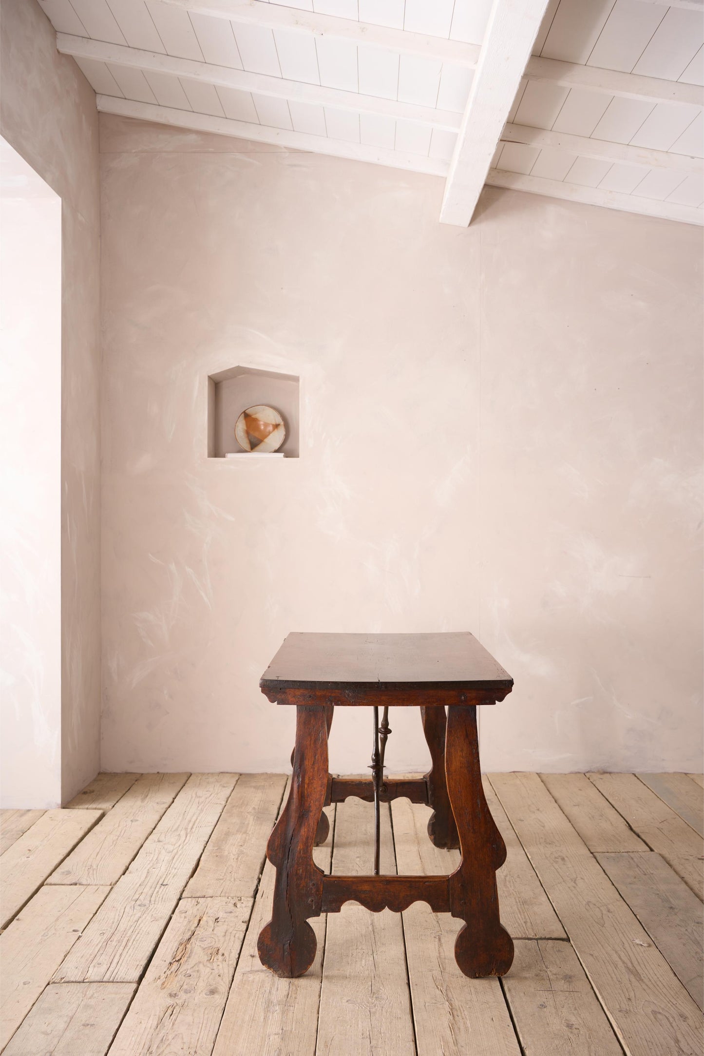 18th century solid walnut Spanish table