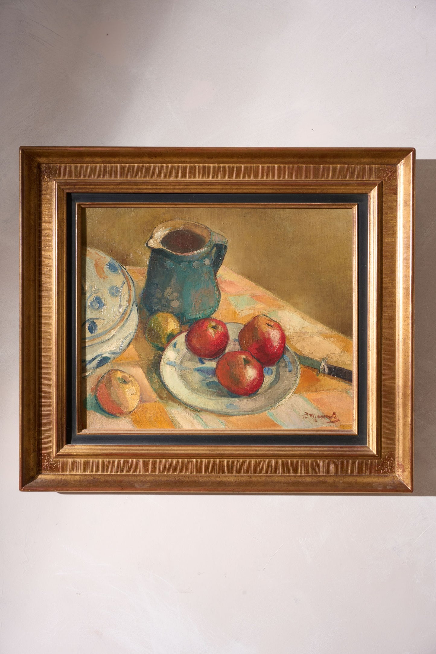 20th century High quality still life oil on canvas