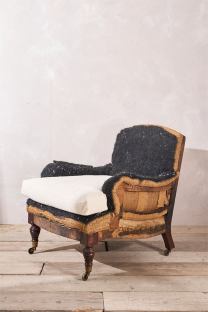 19th century Howard style bridgewater armchair