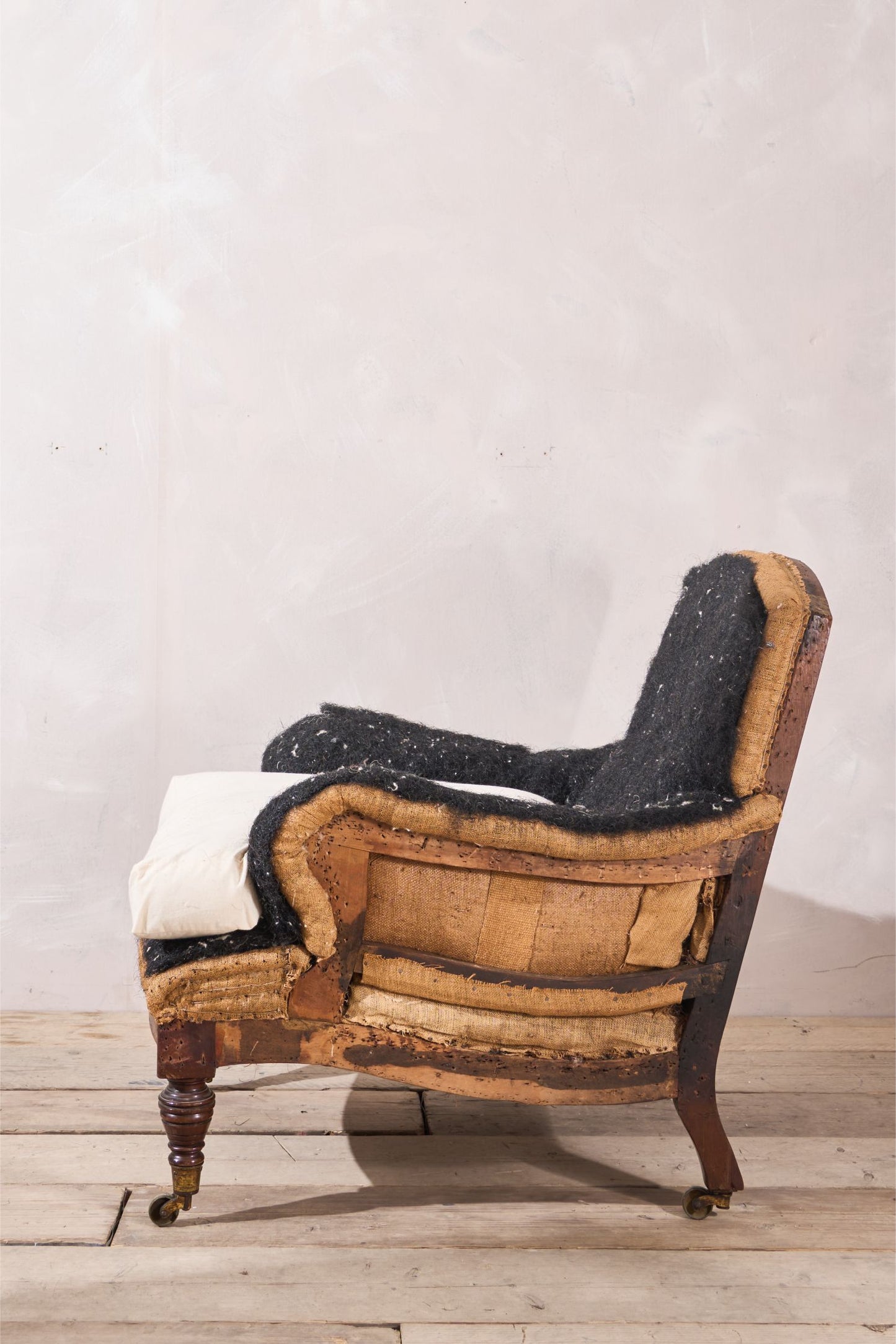 19th century Howard style bridgewater armchair