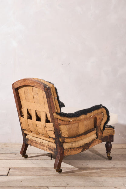 19th century Howard style bridgewater armchair