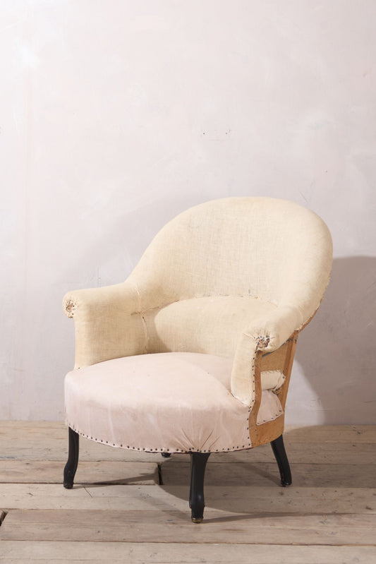 Single Napoleon III tub chair