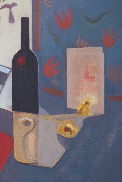 20th Century Oil On Canvas Cubist Still Life Painting - Tim Anderson