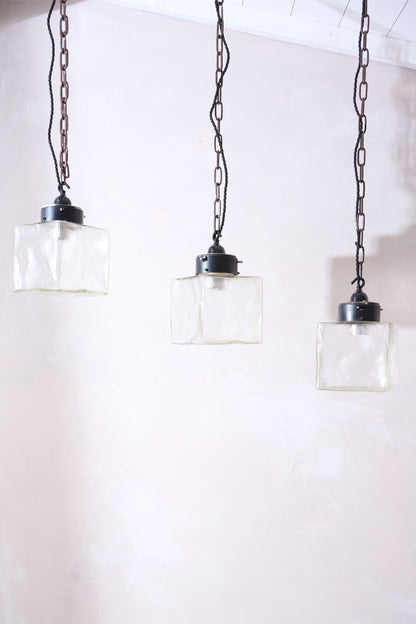 20th Century Ice cube pendant lights - 10 Available