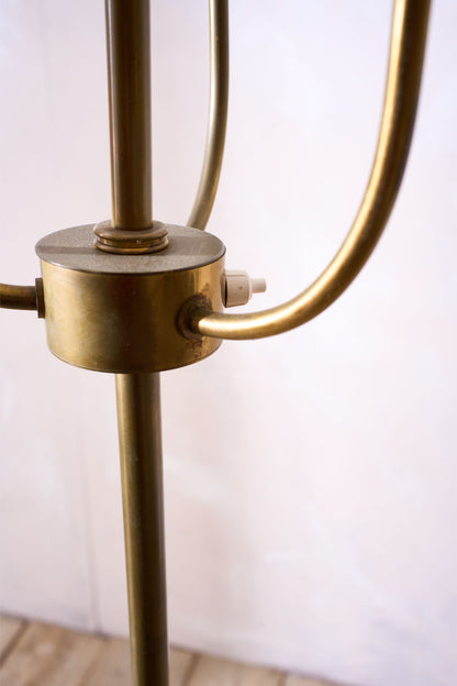 Mid century Brass atomic floor lamp