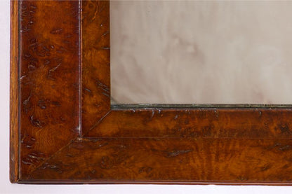 19th Century Burr Yew wall mirror