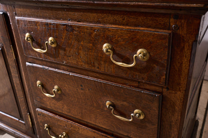 18th century solid Oak Georgian dresser base