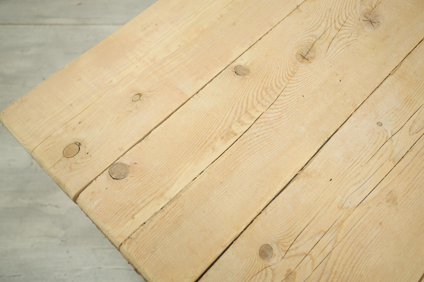 Rustic 'Farmhouse' Pine dining table - 4 legged