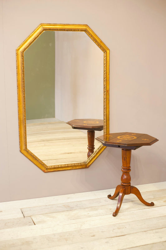 Very large 20th century gilt mirror